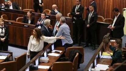 מתוך הדיון בכנסת. | נועם מושקוביץ', דוברות הכנסת