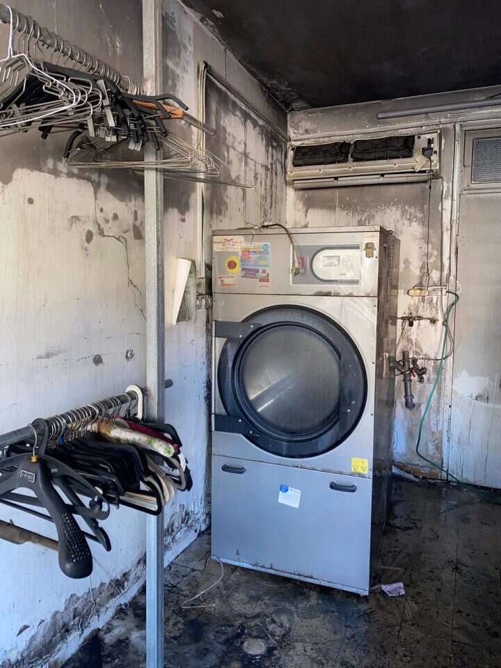 המכבסה שהוצתה