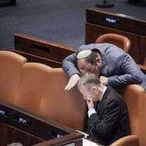 לוין ורוטמן במליאת הכנסת. | דוברות הכנסת - דני שם טוב