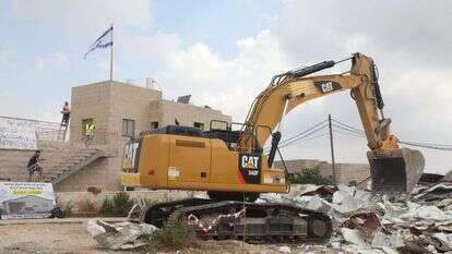 הרס הבתים בנתיב האבות, 2018. | מרים צחי