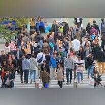 רחוב בסיאול, דרום קוריאה. | שאטרסטוק