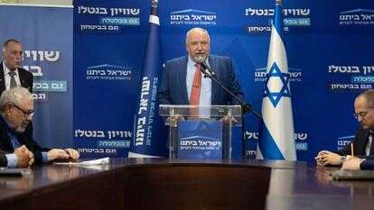 אביגדור ליברמן. | יונתן זינדל, פלאש 90