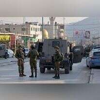 חיילי צה"ל בחווארה. | AFP