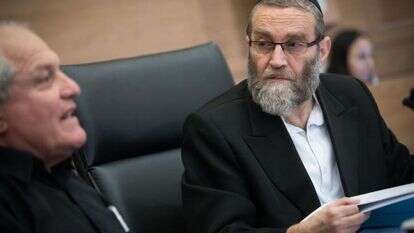 חיים כץ ומשה גפני. | יונתן זינדל, פלאש 90