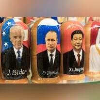 מימין לשמאל: נשיא סין שי ג'ינפינג, נשיא רוסיה ולדימיר פוטין ונשיא ארה"ב ג'ו ביידן. | שאטרסטוק