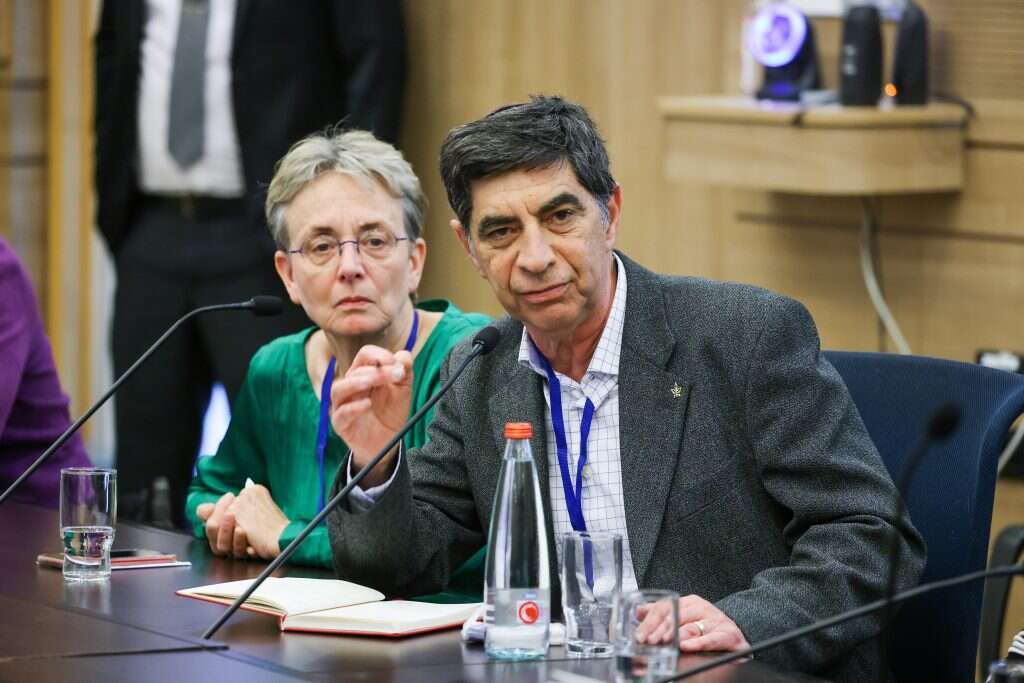 שמחה ולאה גולדין. | נעם מושקוביץ דוברות הכנסת