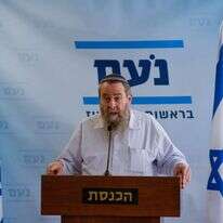 אבי מעוז נואם. | אוליבייה פיטוסי, פלאש 90