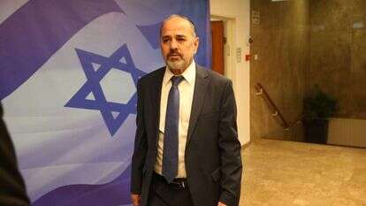 השר יעקב מרגי. | עמית שאבי