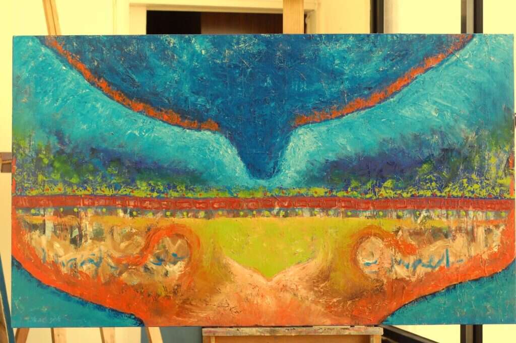 אחת מיצירותיו של איתי.