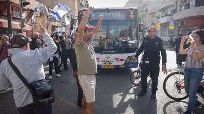 חסימת כבישים. | אריק מרמור/פלאש 90