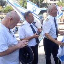 טייסים של חברת התעופה "אל על" במחאה