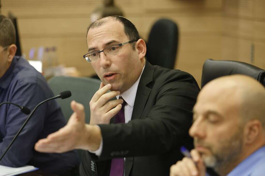 ח"כ שמחה רוטמן . | אריק מרמור - פלאש 90