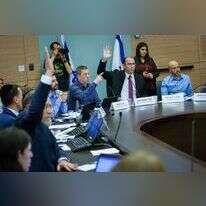 הצבעה על חוקי הרפורמה בוועדת החוקה. | אריק מרמור, פלאש 90