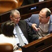 רוטמן ולוין. | נועם מושקוביץ'/דוברות הכנסת