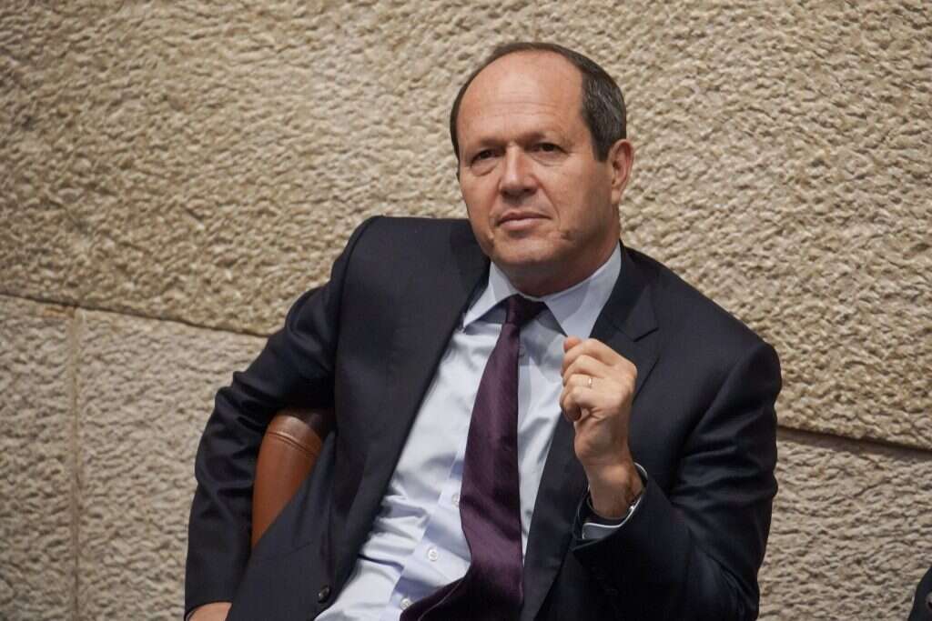 שר הכלכלה ניר ברקת במליאת הכנסת. | דני שם טוב - דוברות הכנסת