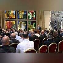 100 ראשי הרשויות בכינוס חירום מיוחד בבית הנשיא. | חיים צח/ לע״מ