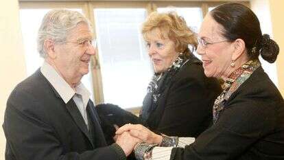 אהרון ברק ואילה פרוקצ'יה. | מרים אלסטר, פלאש 90