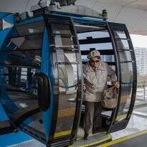 הרכבלית. | שיר טורם/פלאש90