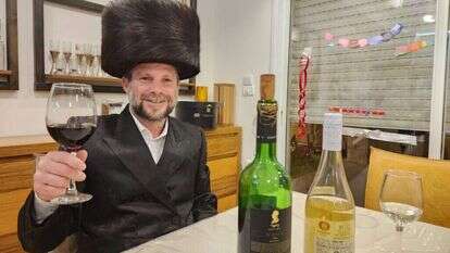 השר בצלאל סמוטריץ' מחופש לכבוד פורים השר בצלאל סמוטריץ' מחופש לכבוד פורים