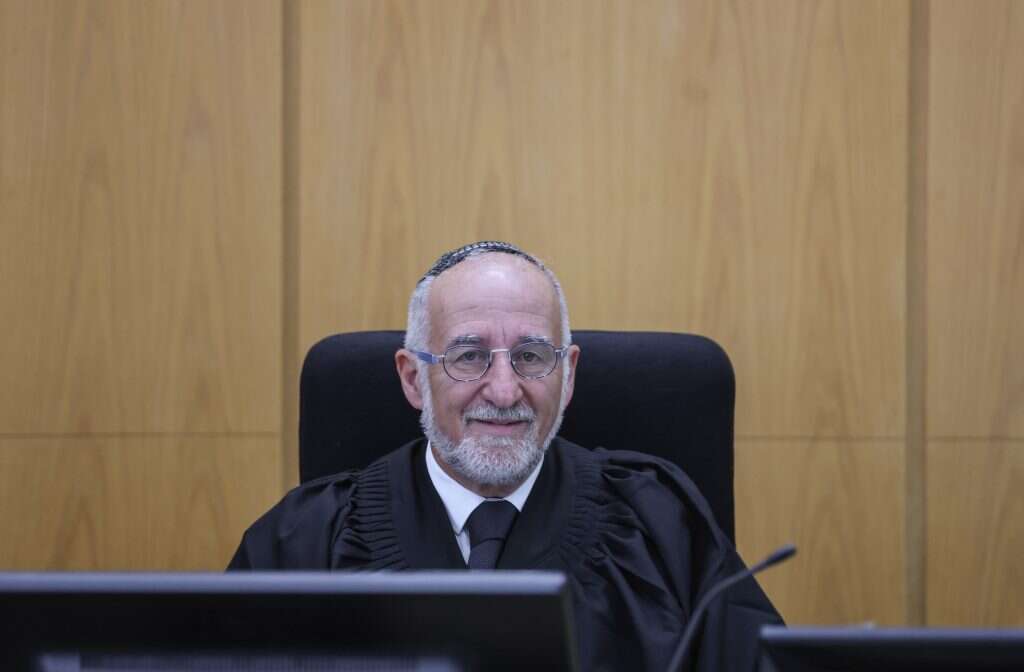 השופט בדימוס אשר קולה, ארכיון | דוד כהן - ג'יני