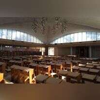 אולם בית הכנסת במדרשיית נעם, כיום. | סיגל דוידי