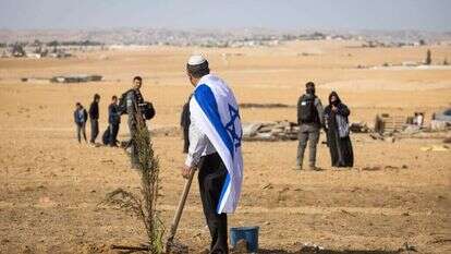 השר בן־גביר בנטיעות קק"ל בנגב | אריק סולטן