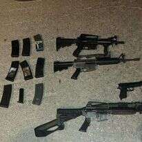 נשקים והתחמושת שנתפסו. | דובר צה"ל