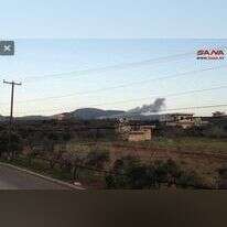 תקיפה בסוריה, ארכיון. | סוכנות הידיעות הסורית סאנא