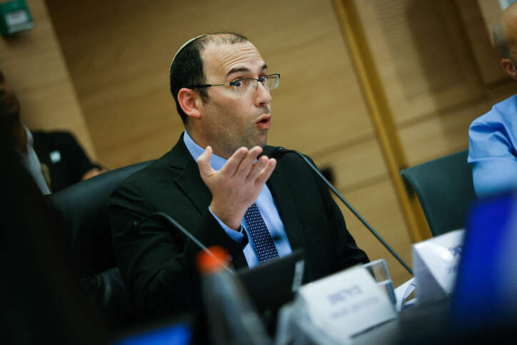 רוטמן בדיון בוועדת החוקה. | אריק מרמור, פלאש 90