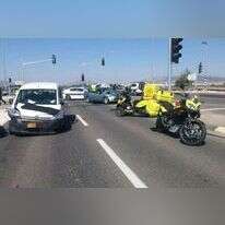 זירת הפיצוץ בצומת מגידו. | תיעוד מבצעי מד"א