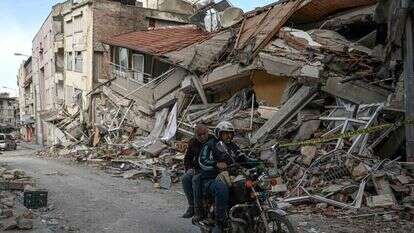 נזקי רעידת האדמה בטורקיה. | AFP