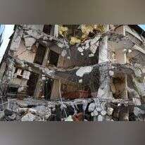 נזקי רעידת האדמה בטורקיה. | AFP