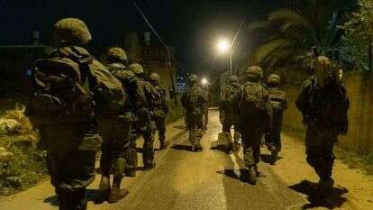 כוחות צה"ל ביהודה ושומרון. | דובר צה"ל