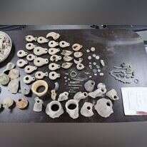 חלק מהממצאים שנמצאו הלילה. | דוברות מתפ״ש