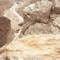 שיטפון במדבר יהודה, ארכיון | נתי שוחט, פלאש 90