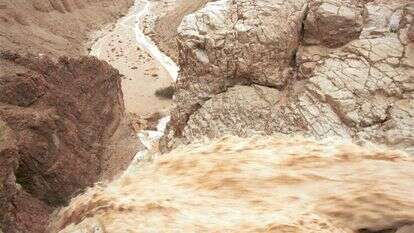 שיטפון במדבר יהודה, ארכיון | נתי שוחט, פלאש 90