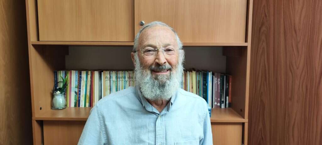 פרופ' מרצבך. | באדיבות המצולם