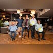 מימין לשמאל: ד"ר הלל גרשוני, ברוך ובר, פרופ' יונתן דובי, עידן לוי ופרופ' אמריטוס מיכה קליין. | שריה דיאמנט מימין לשמאל: ד"ר הלל גרשוני, ברוך ובר, פרופ' יונתן דובי, עידן לוי ופרופ' אמריטוס מיכה קליין. | שריה דיאמנט