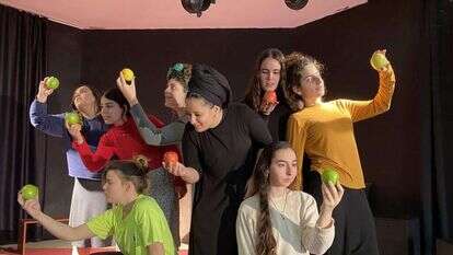 המחלקה לתיאטרון במכללת אמונה. | חרות אביטבול