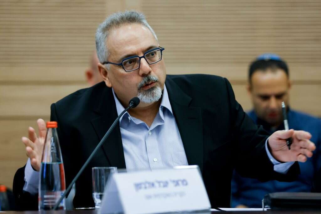 פרופ' אלבשן בוועדת החוקה. | אריק מרמור, פלאש 90