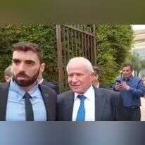 מסך מתוך הסרטון המתעד את התקיפה