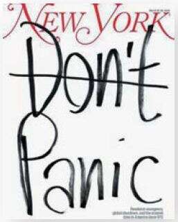 כן, להיבהל. שער הניו־יורק מגזין, 16 במרץ