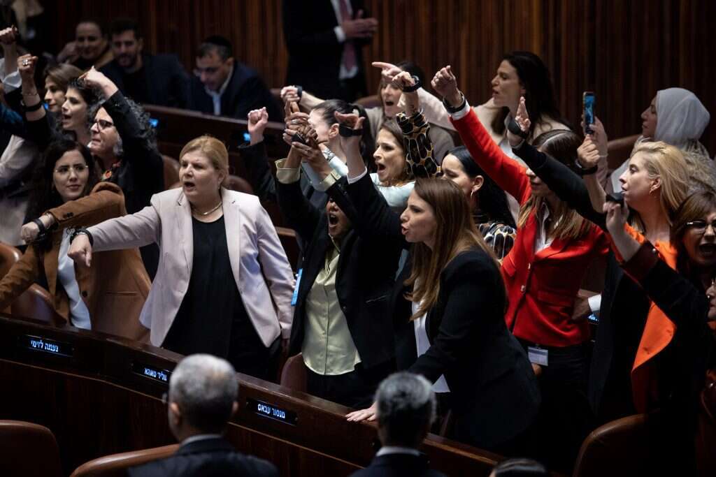 מליאת הכנסת אתמול. | אורן בן חקון /פלאש 90