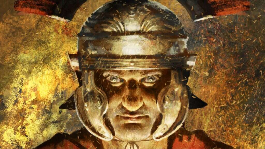 איור: מתוך הסרט אגדת חורבן, ציירים דוד פולונסקי ומיכאל פאוסט