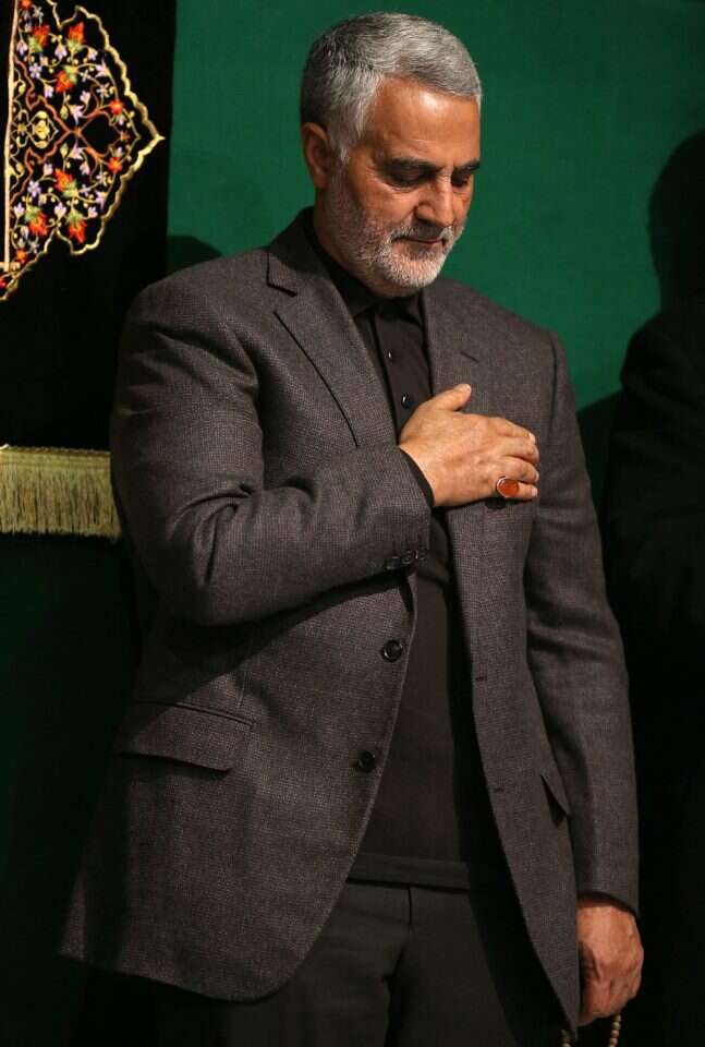 קאסם סולימאני. | איי.אף.פי קאסם סולימאני. | איי.אף.פי