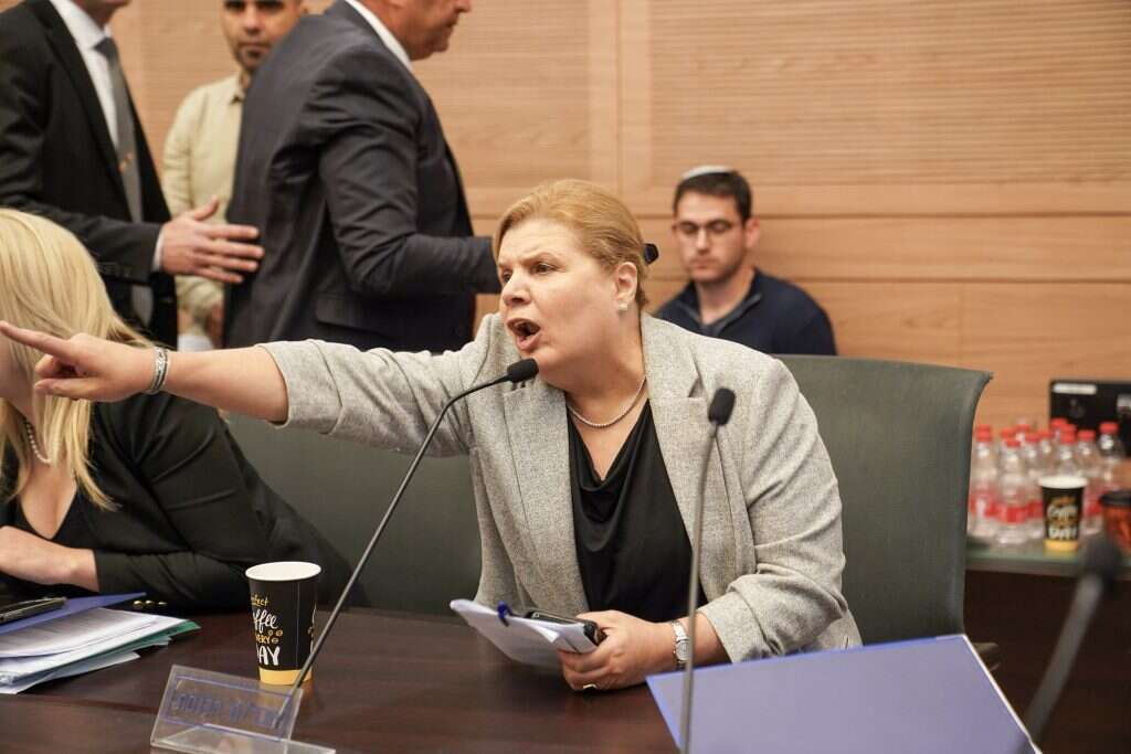 ח"כ אורנה ברביבאי בהצבעה בוועדת חוקה, היום. | דני שם טוב, דוברות הכנסת ח"כ אורנה ברביבאי בהצבעה בוועדת חוקה, היום. | דני שם טוב, דוברות הכנסת