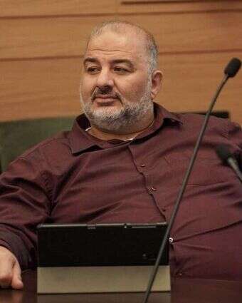 מנסור עבאס בהצבעה בוועדת חוקה, היום. | דני שם טוב, דוברות הכנסת