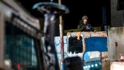 כוחות צה"ל בחווארה, אמש. | דובר צה"ל