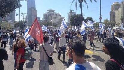 הפגנות בתל אביב נגד הרפורמה במערכת המשפט, היום. | שילה פריד הפגנות בתל אביב נגד הרפורמה במערכת המשפט, היום. | שילה פריד