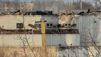 מפעל המצות סמוך לשריפה בדאניפר